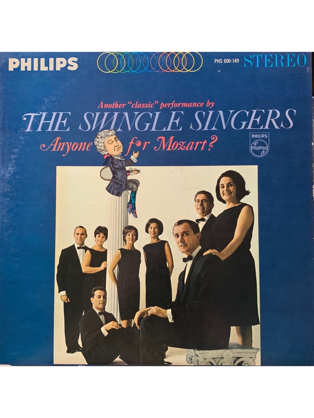 The Swingle Singers Anyone For Mozart Philips Stereo Vinyl LP Record Album
